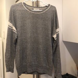 Madewell Size M Light Sweater Gray